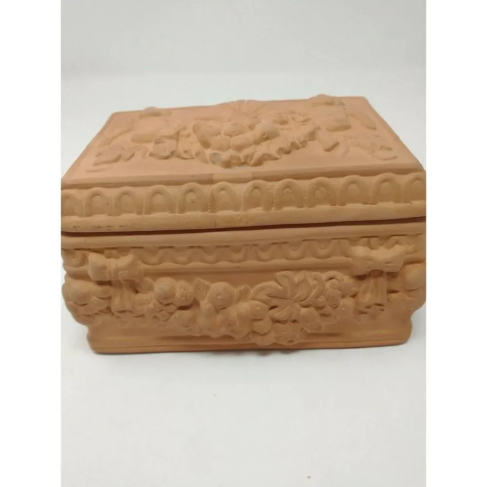 Decorative Clay Box Great Home Decor for any room
